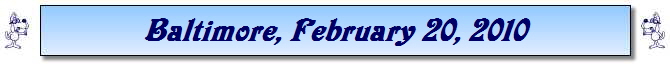Baltimore, February 20, 2010