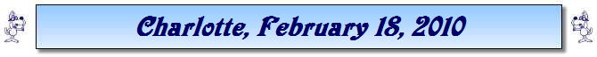 Charlotte, February 18, 2010