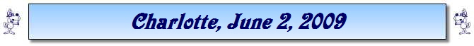 Charlotte, June 2, 2009